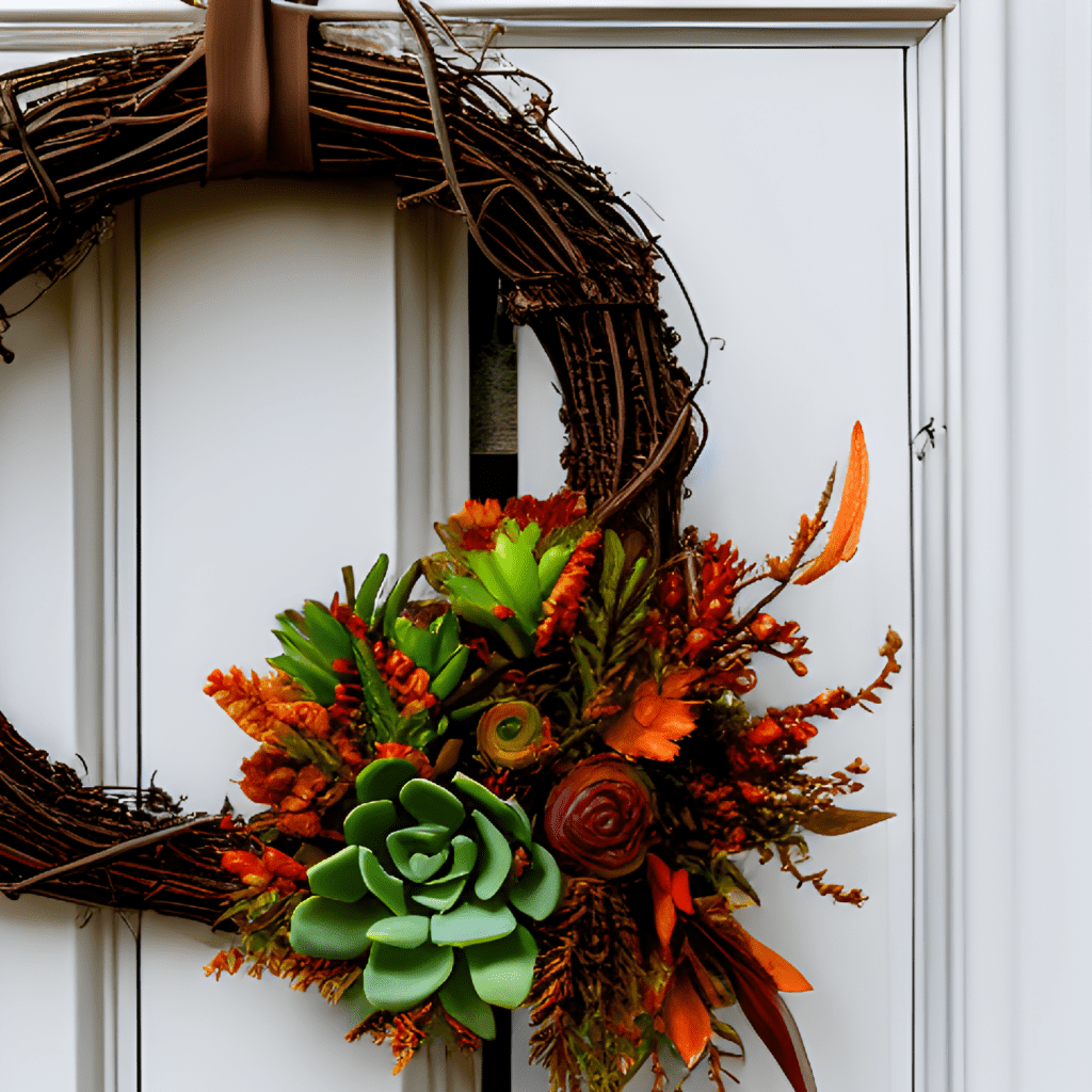 succulent wreath