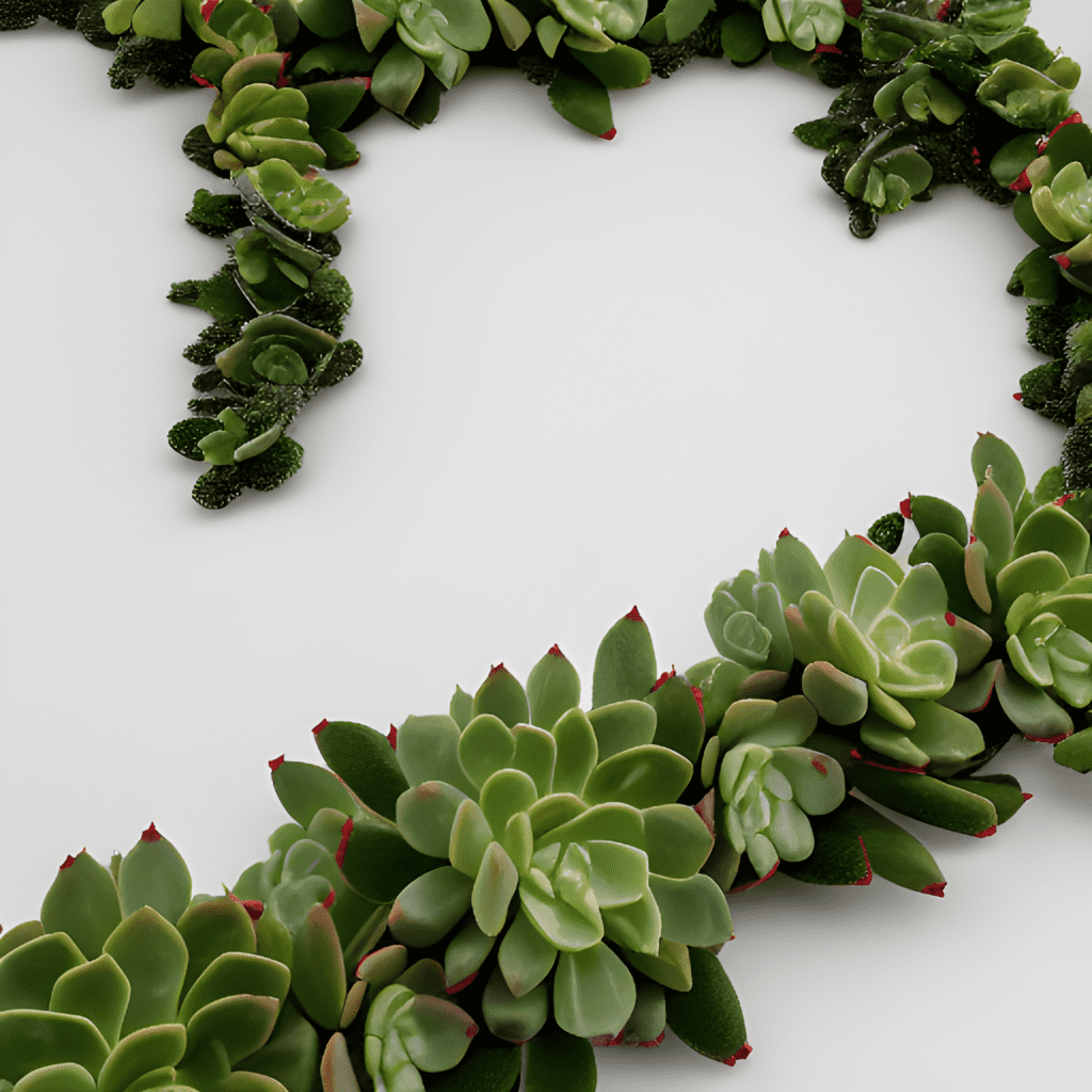 succulent garland