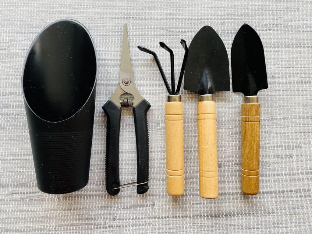 mini garden tool set